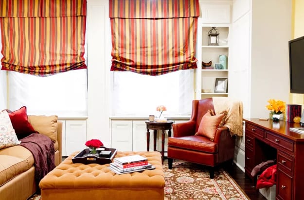 warm design ideas orange color