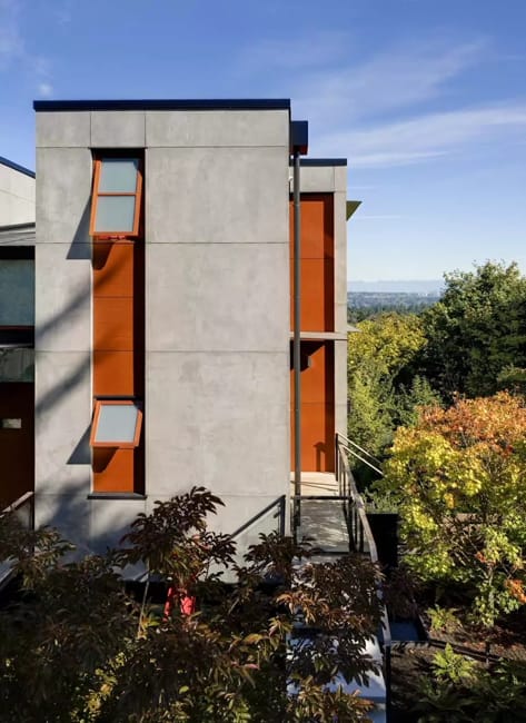 exterior paint color orange