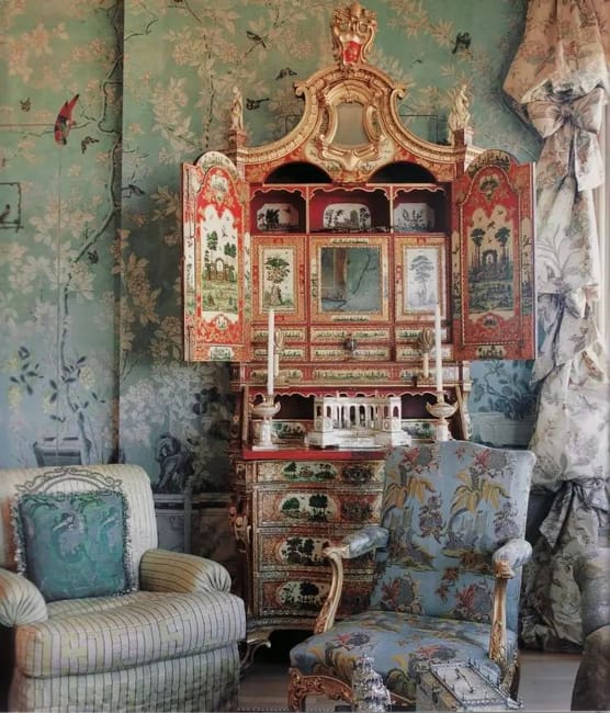 unique furniture silk-screen printing wallpaper