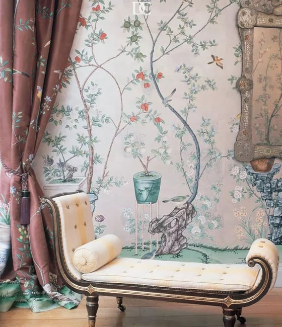 modern floral wallpaper