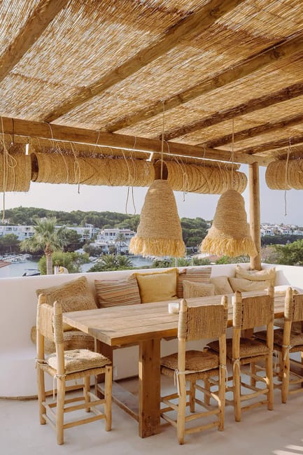 vacation home terrace