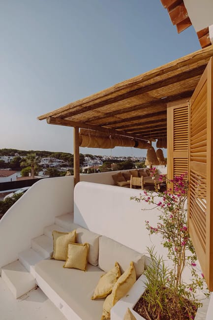 vacation home terrace