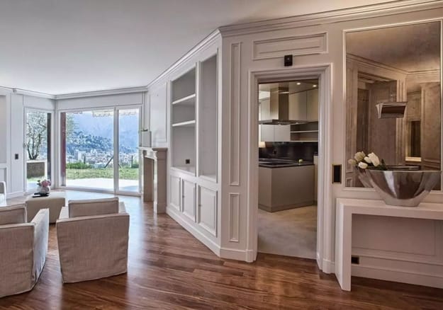 living room design wall paneling ideas