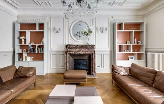 living room design wall paneling ideas