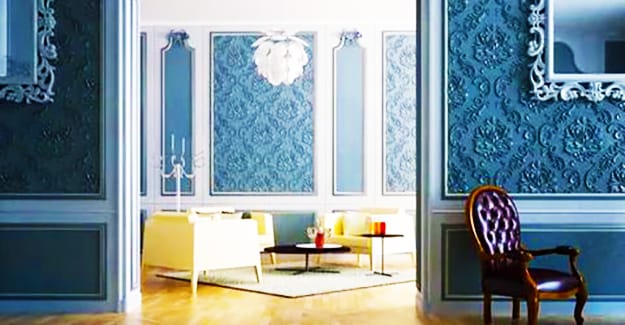 living room design wall paneling ideas