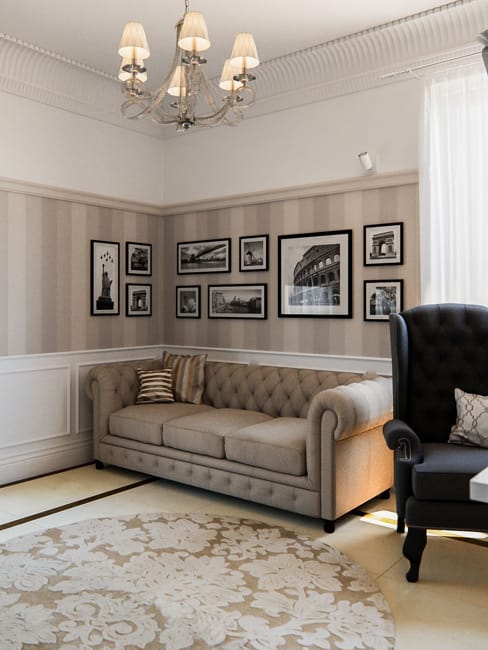 living room design wall paneling ideas