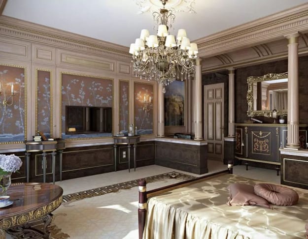 luxurious bedroom design