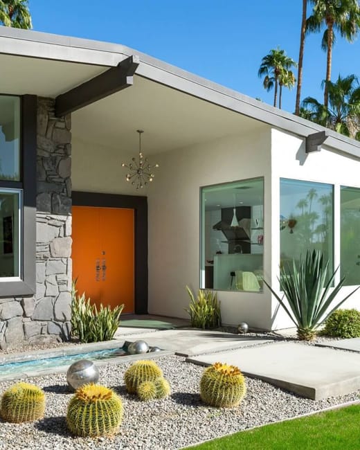 orange front door paint color