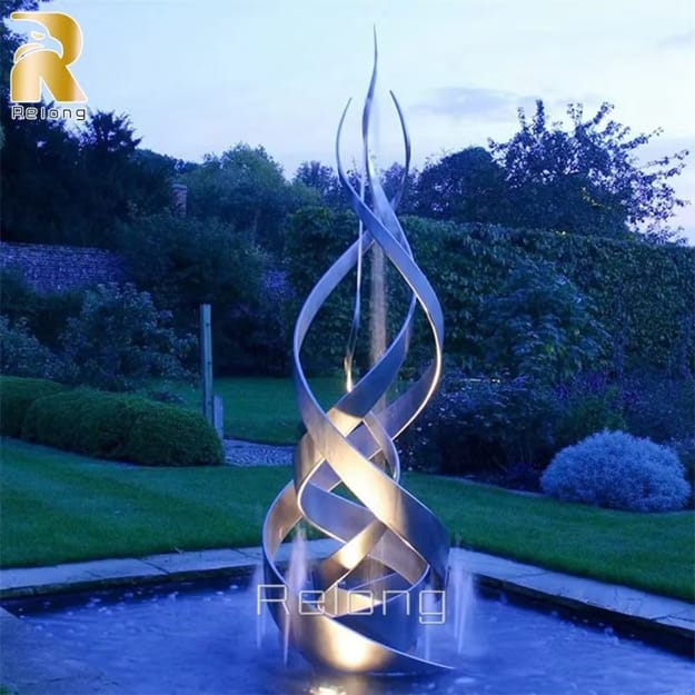 contemporary design ideas water fountain yard landscaping