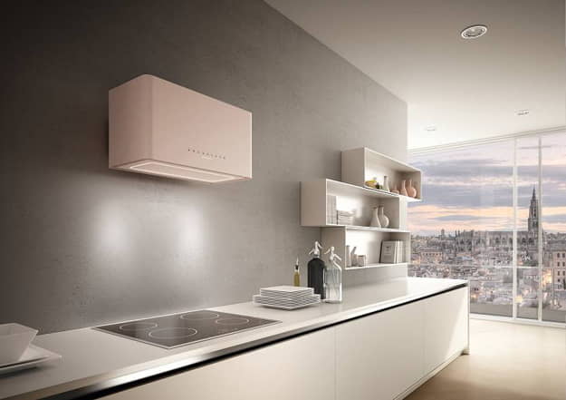 contemporary kitchen interior no upper cabinets