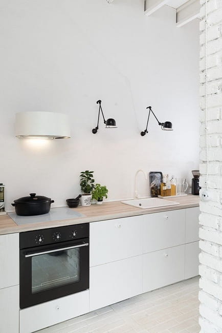 white kitchen design