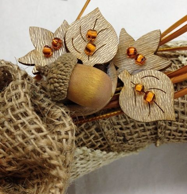 recycled crafts fall decorating