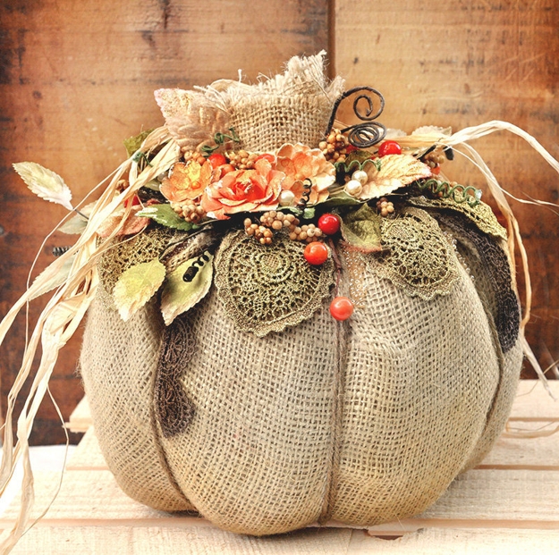 recycled crafts fall decorating