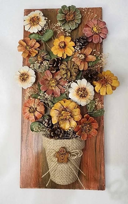 recycled crafts fall decorating