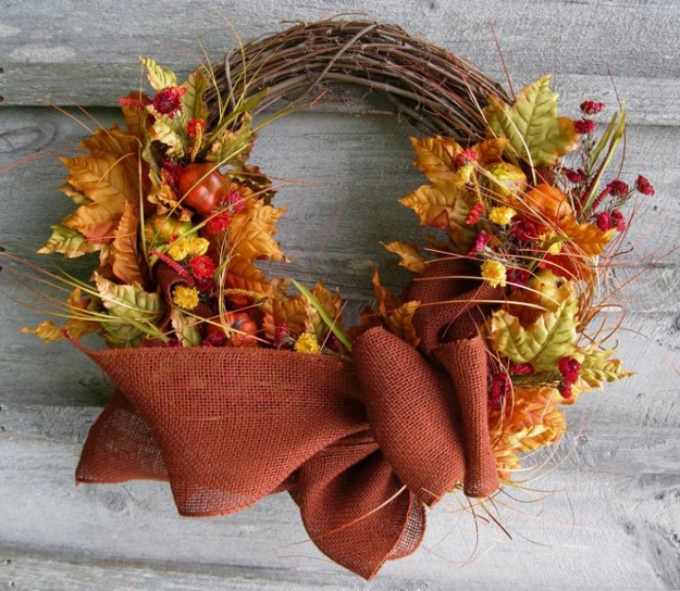recycled crafts fall decorating