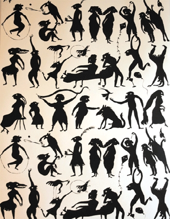 black white wallpaper