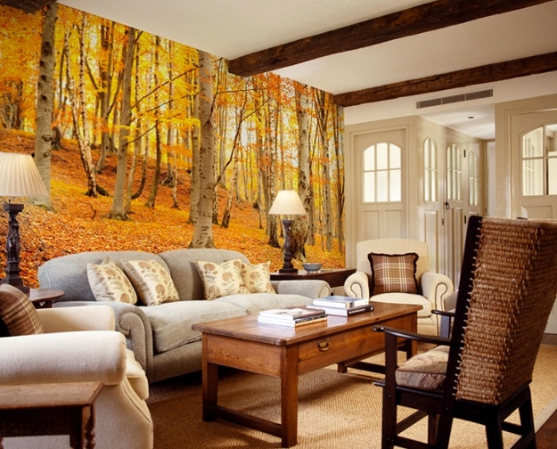 warm interior decorating cold seasons