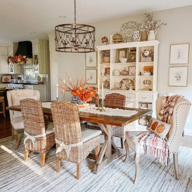 warm interior decorating cold seasons