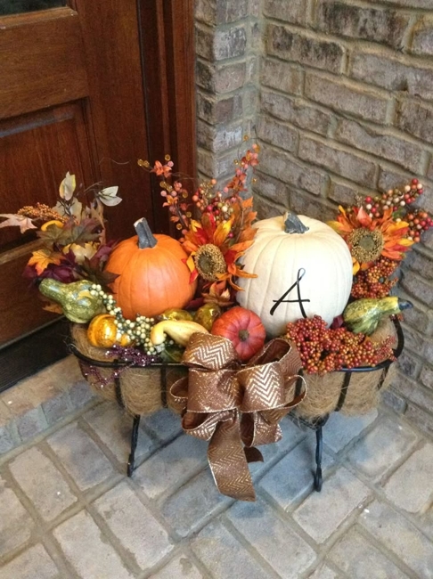 beautiful fall arrangements handmade home decorations