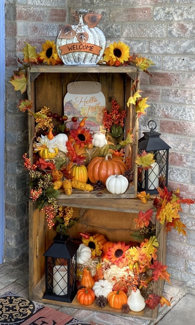 beautiful fall arrangements handmade home decorations