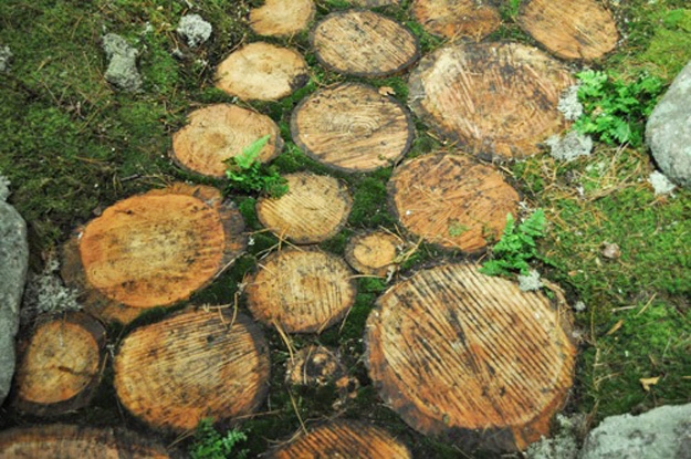 recycled wood craft ideas garden decorations