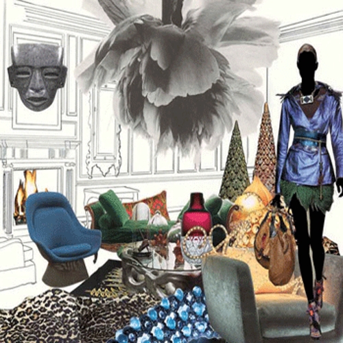 winter holiday decor eclectic style