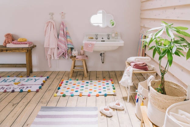 modern children bathroom decorating themes colors ideas