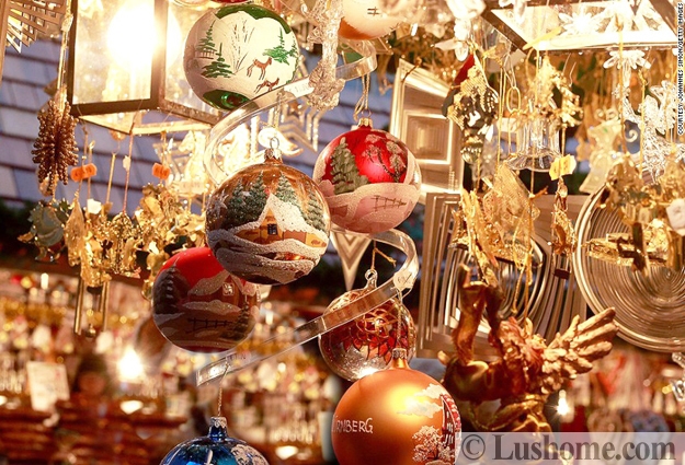 traditional christmas decorations retro styles