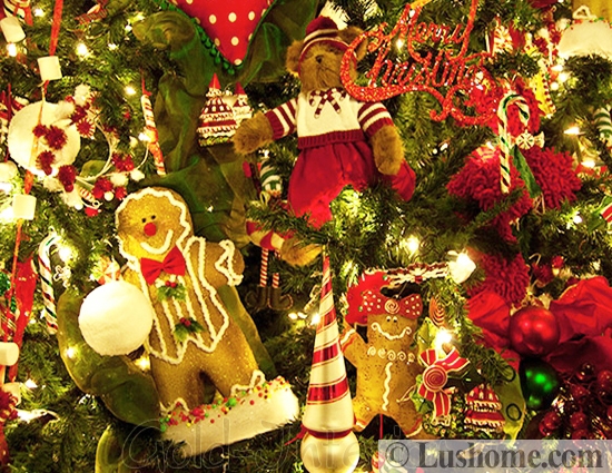 traditional christmas decorations retro styles