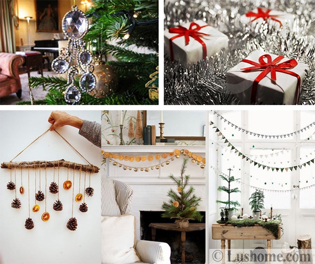 traditional christmas decorations retro styles