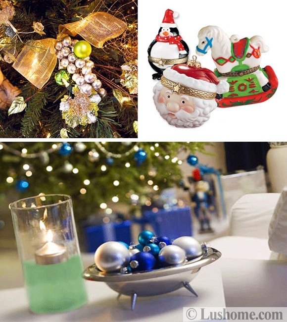 traditional christmas decorations retro styles