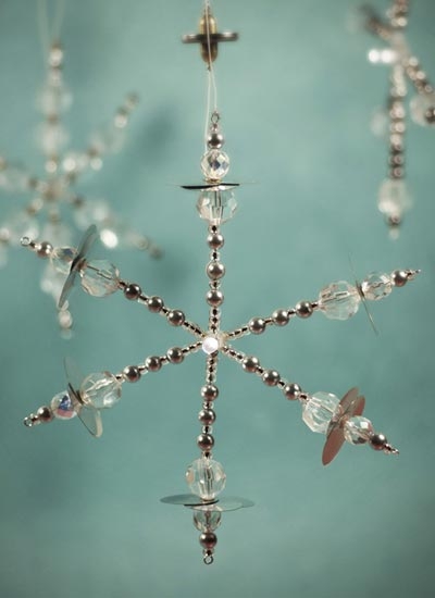 silver holiday decorations