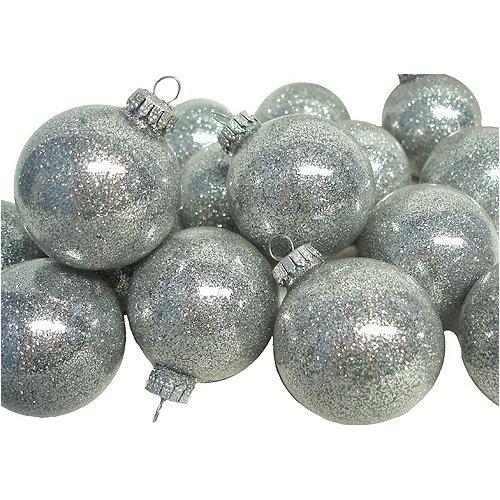 silver holiday decorations