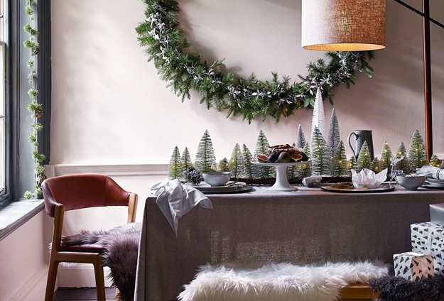 silver holiday decorations