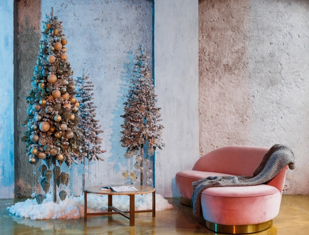 silver holiday decorations