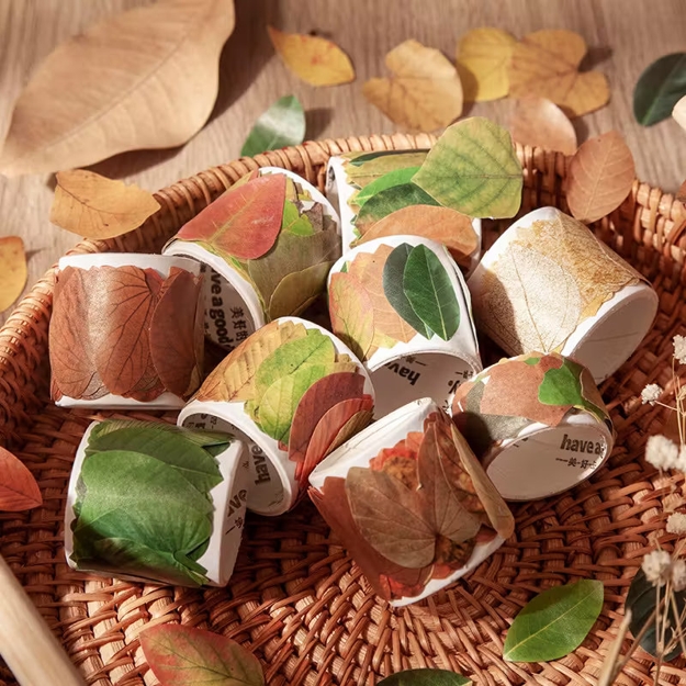 fall leaves napkin rings