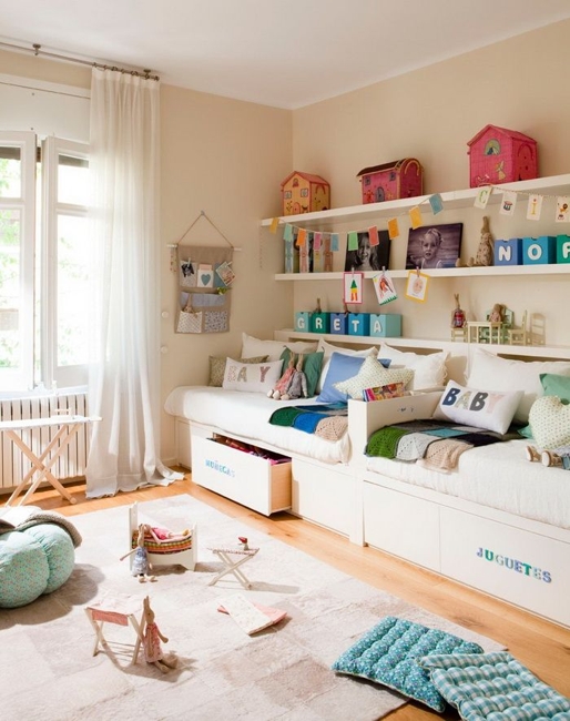 kids room decorating furniture arrangement