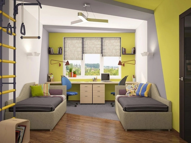 kids room decorating furniture arrangement