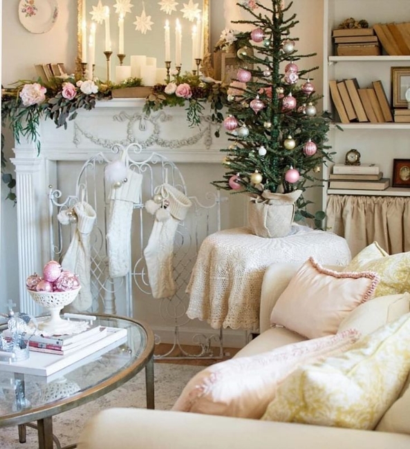 shabby chic christmas ideas