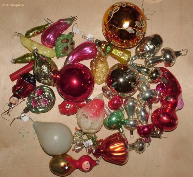 beautiful christmas ornaments retro styles