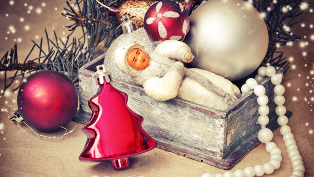 beautiful christmas ornaments retro styles