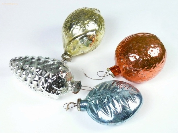 beautiful christmas ornaments retro styles
