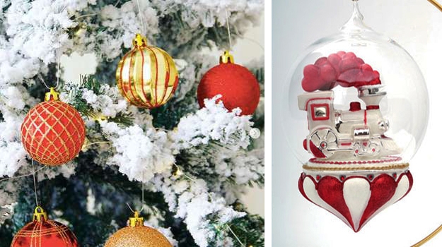 beautiful christmas ornaments retro styles