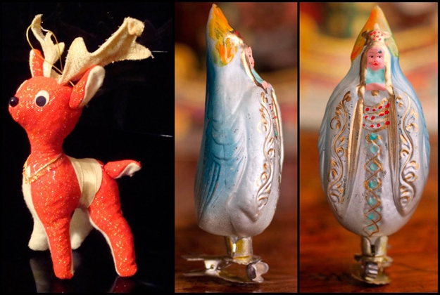 beautiful christmas ornaments retro styles