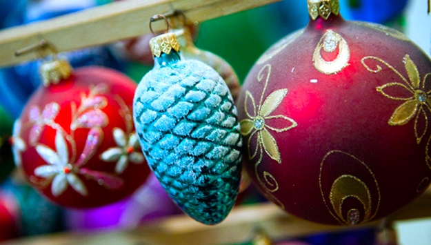 beautiful christmas ornaments retro styles