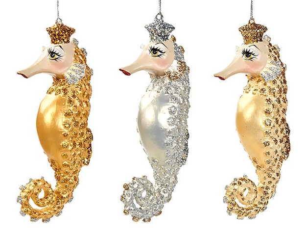 modern glass ornaments