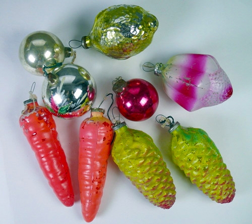 beautiful christmas ornaments retro styles