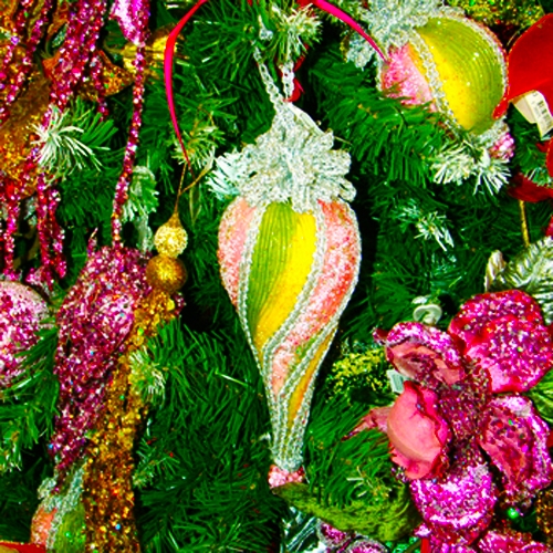 beautiful christmas ornaments retro styles