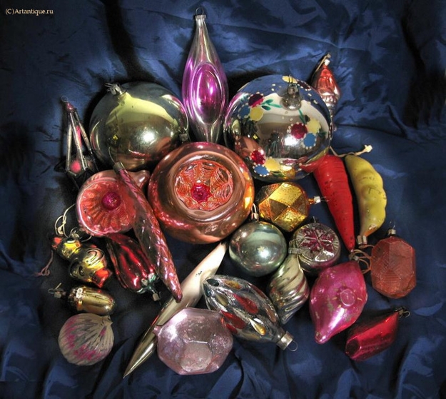 beautiful christmas ornaments retro styles