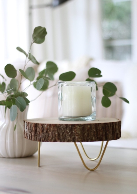 wooden accents table decorations centerpiece ideas